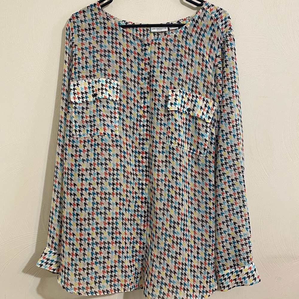 LAST CHANCE $$Liz Claiborne blouse 3X